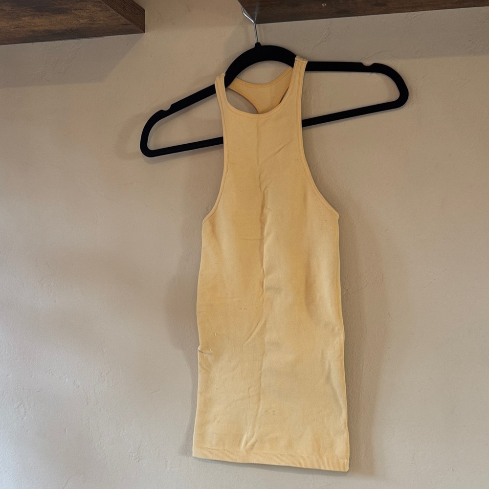 Free people movement mango Racerback Tank Top